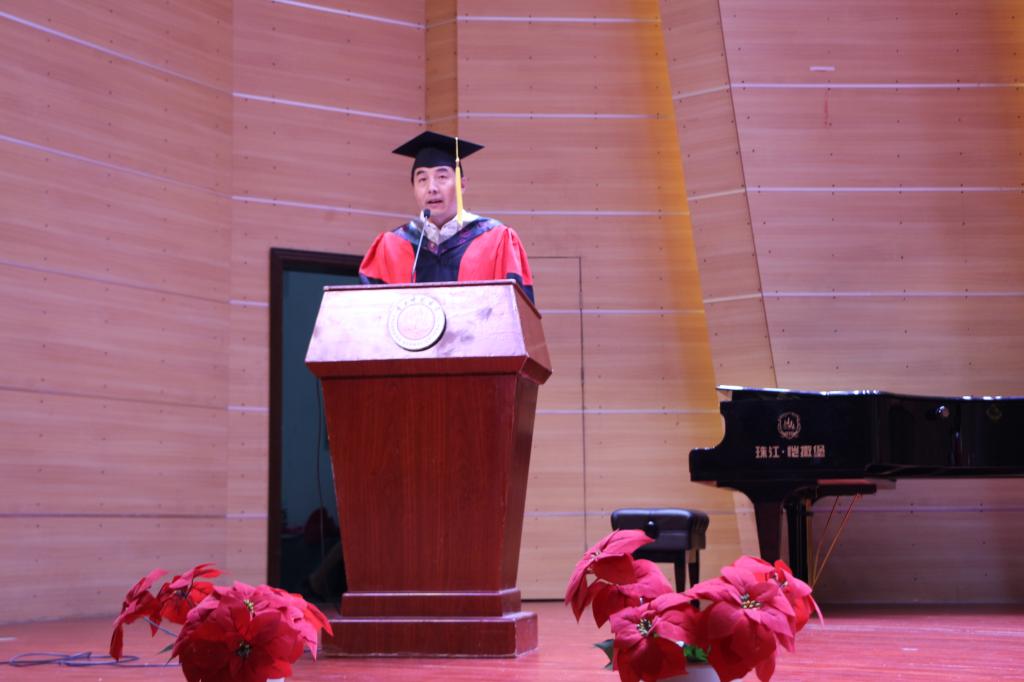 太阳成tyc234cc院长付文升教授毕业寄语