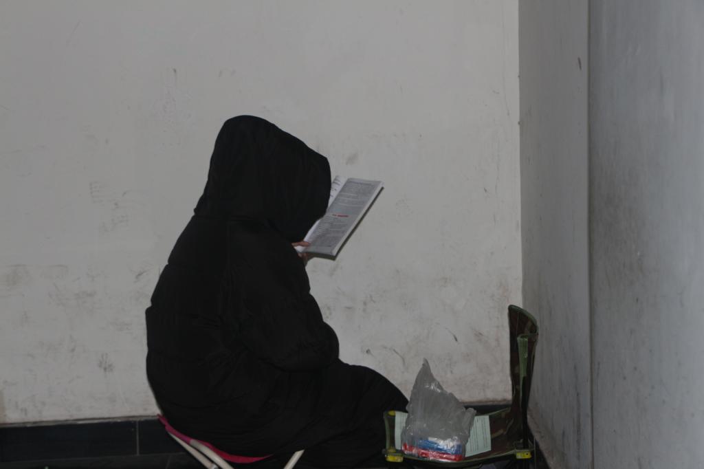 太阳成tyc234cc领导慰问2018届考研学生