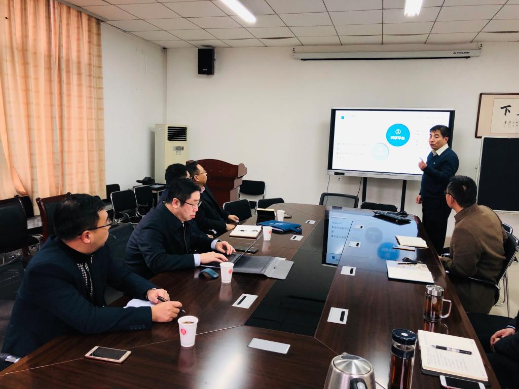 校长孟东方教授一行到太阳成tyc234cc调研指导工作