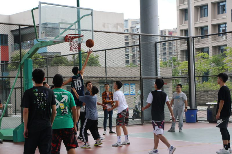 太阳成tyc234cc男子篮球迎新赛圆满结束